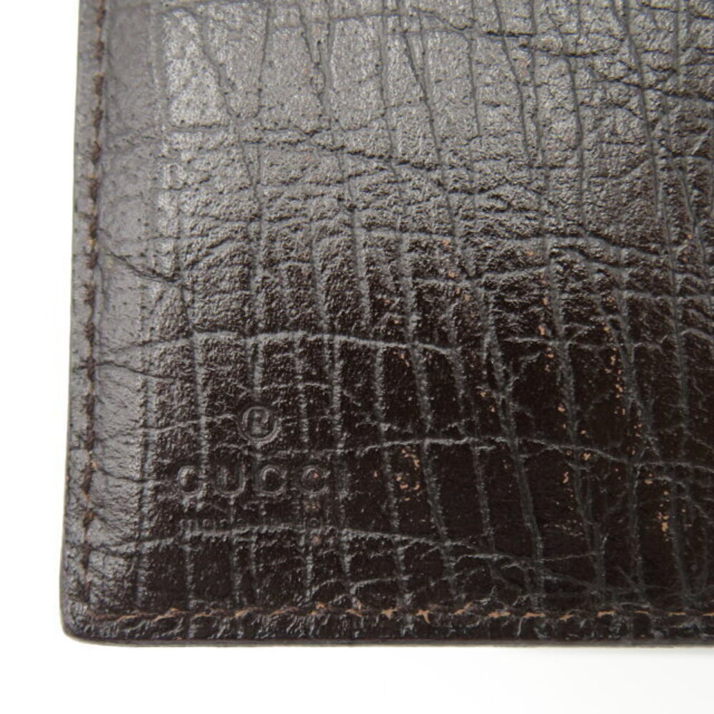 Gucci GG Supreme wallet bifold canvas leather beige brown - Picture 5 of 10